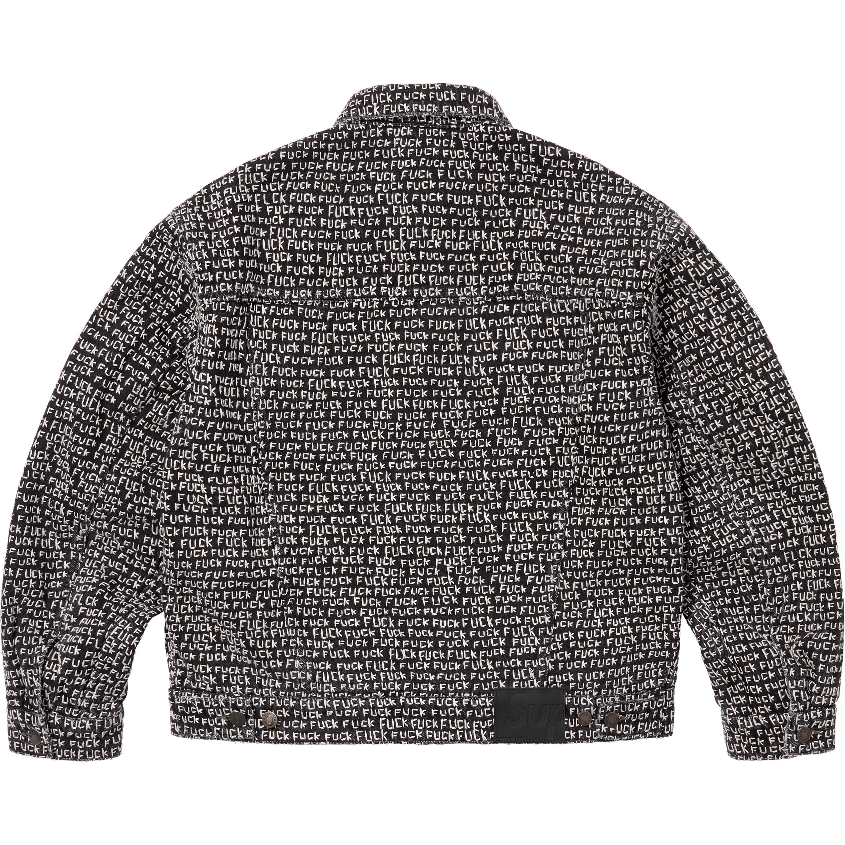 Fuck Stitch Denim Trucker Jacket view 10